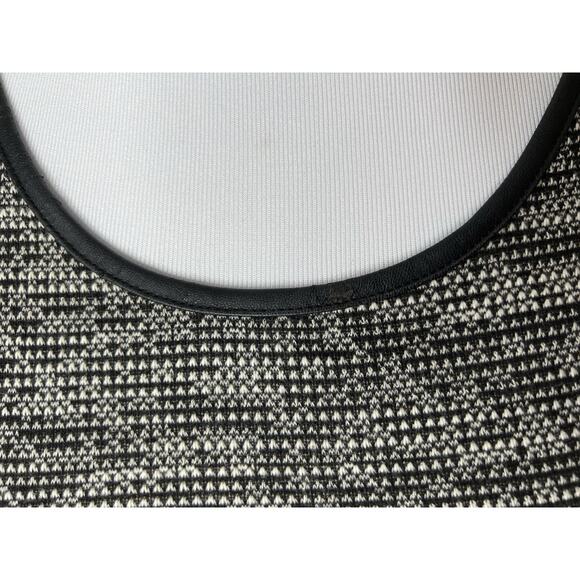 H&M Divided Marled Gray Knit Skate Dress 6 Casual Business Above‎ The Knee - Picture 10 of 12